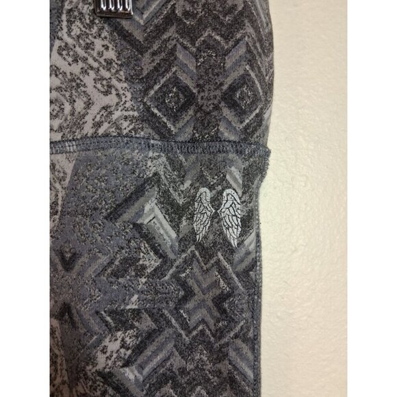 Victoria's Secret Capris Leggings Aztec Tribal Geometric Yoga Gym Workout Large - Picture 3 of 5